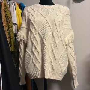 Cozy boho sweater